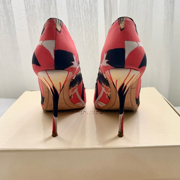 J.Crew x Sophia Webster Floral Heels -Spring Collection - Picture 10 of 13